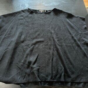 Vince S Gray Oversized Sweater Sleeveless Top